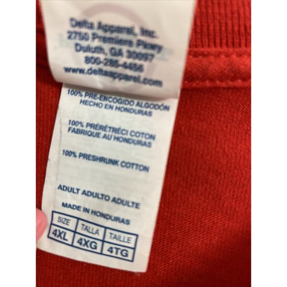 Coca Cola T Shirt Womens 4XL Red Graphic Tee Short Sleeve Casual Top - Picture 5 of 10